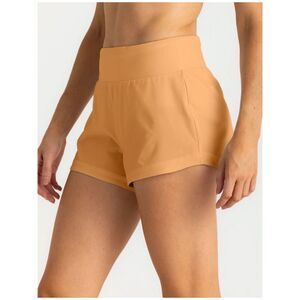 Free Fly Apparel Women's Athletic Shorts in Light Mustard